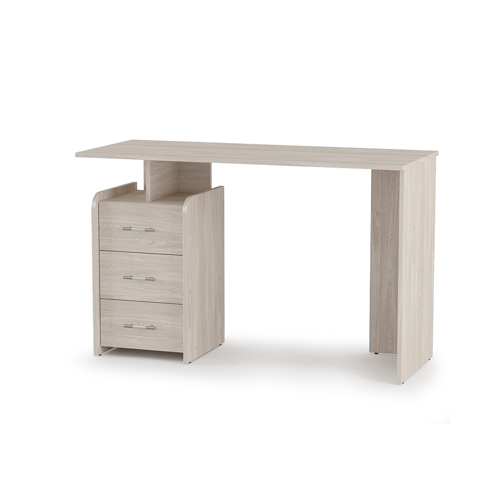 Стол компьютерный ПКС-8, Ясень Анкор светлый