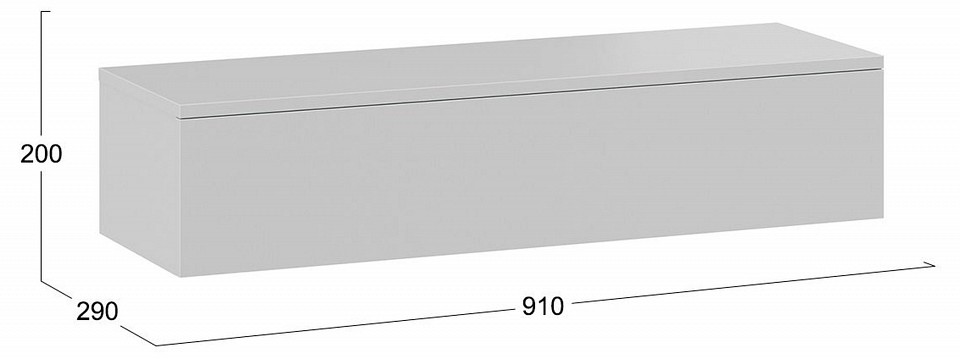 Тумба навесная Тип 2 Тумба навесная Тип 2