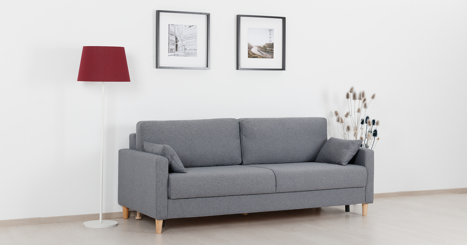 Диван кровать Дилан, Серый