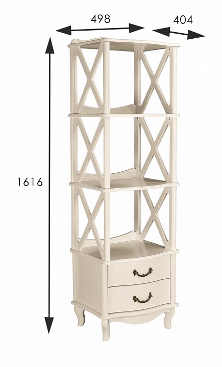 Стеллаж комбинированный Джульетта-3