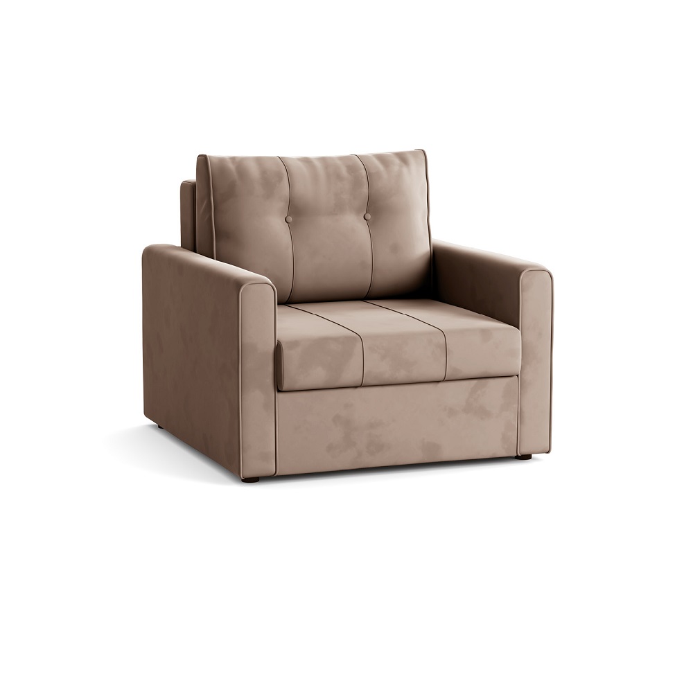 Кресло-кровать Лео Коричневое