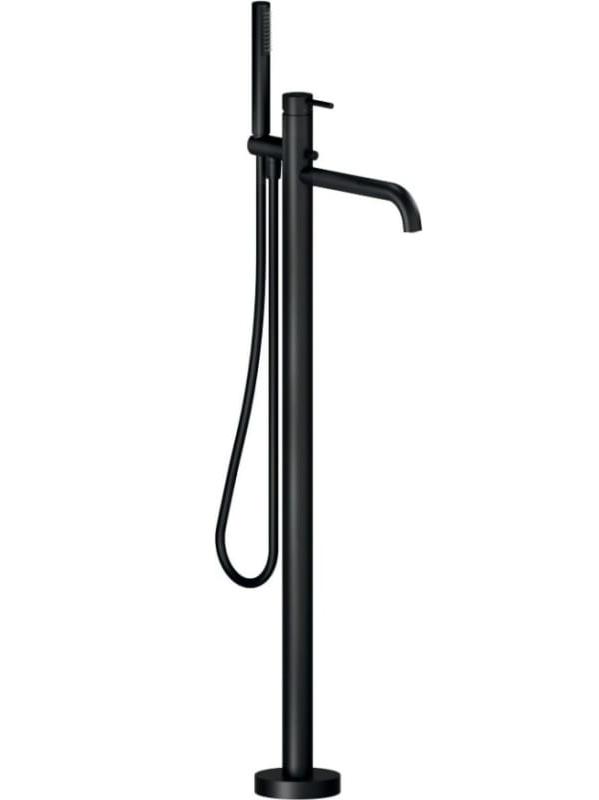 WE00180/TBM LIVE смеситель для ванны напольный, матовый черный