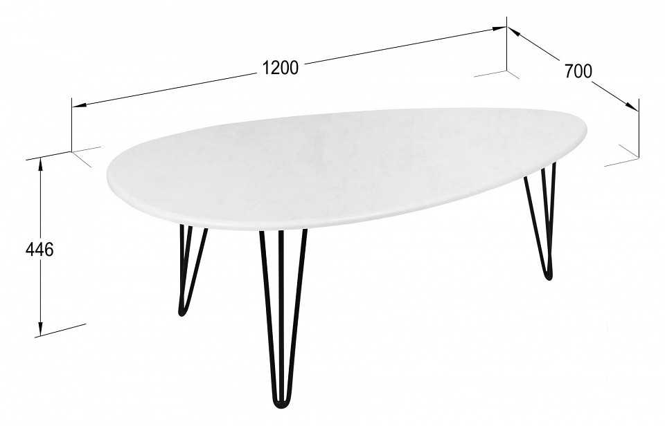 Стол журнальный Шеффилд