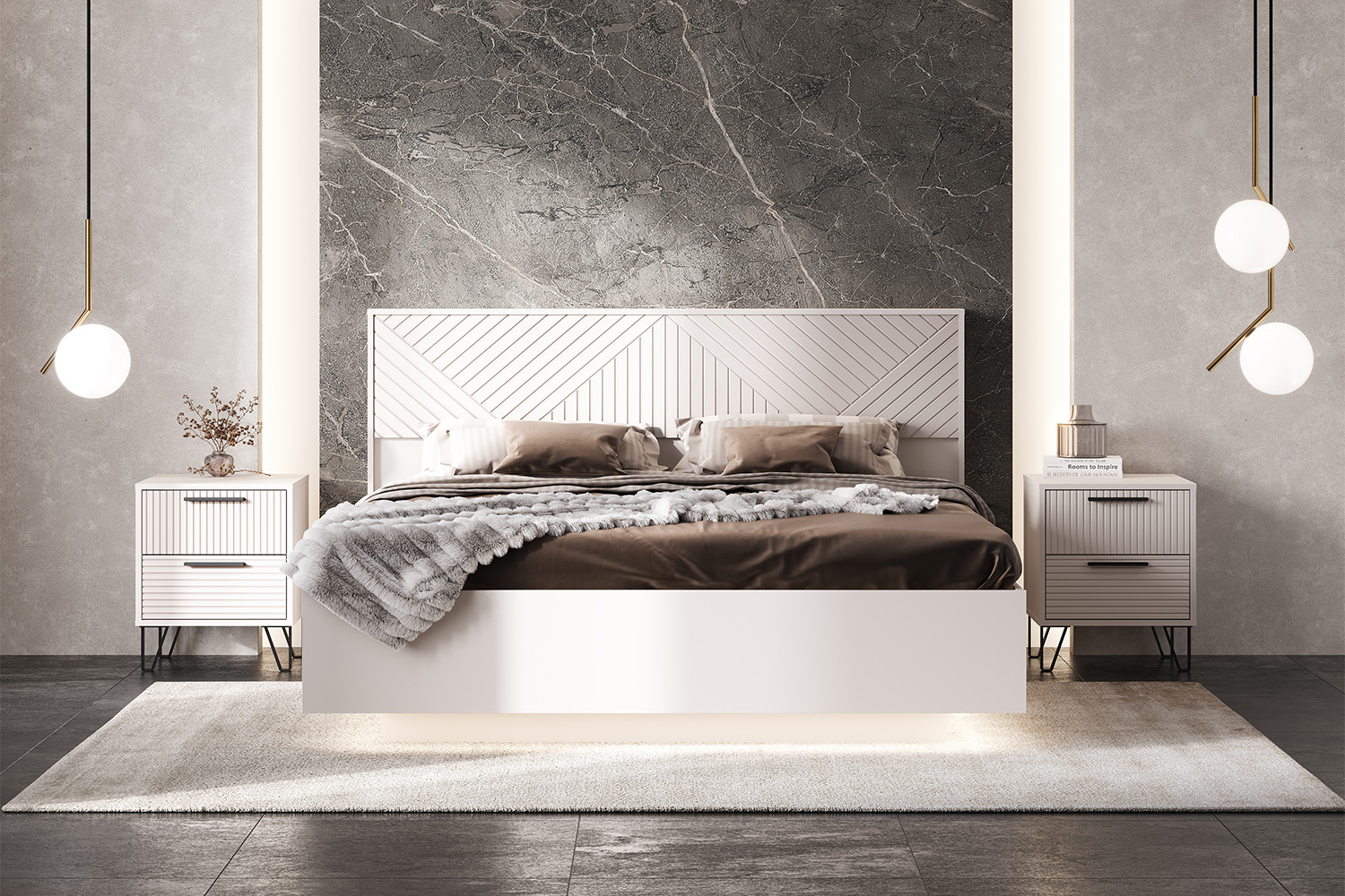 Тумбы Флэш (2 шт.), Кашемир