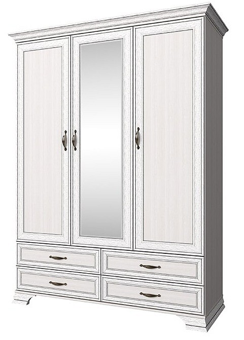 Шкаф платяной Tiffany 3D4S