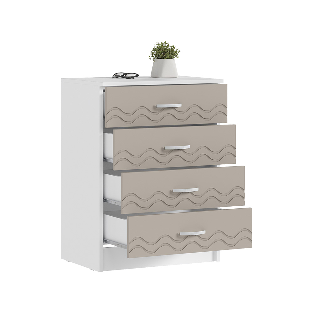 Комод Юниор-2, Шарли Мокко, Белый