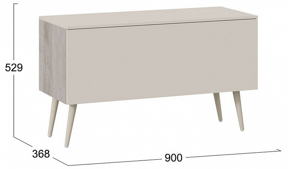 Тумба под ТВ Порто СМ-393.03.012