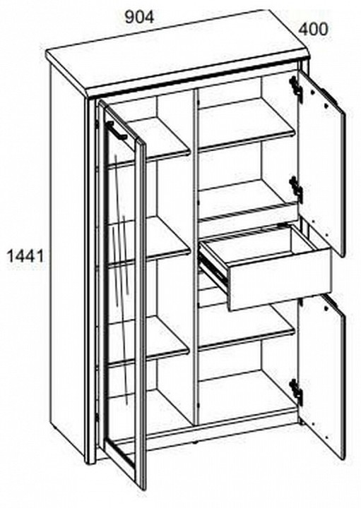 Тумба-витрина Bjork