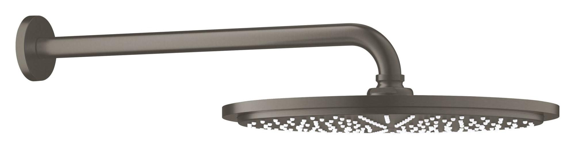 26066AL0 Rainshower Верхний душ с кронштейном, I режим, 9,5 л/мин, темный графит матовый