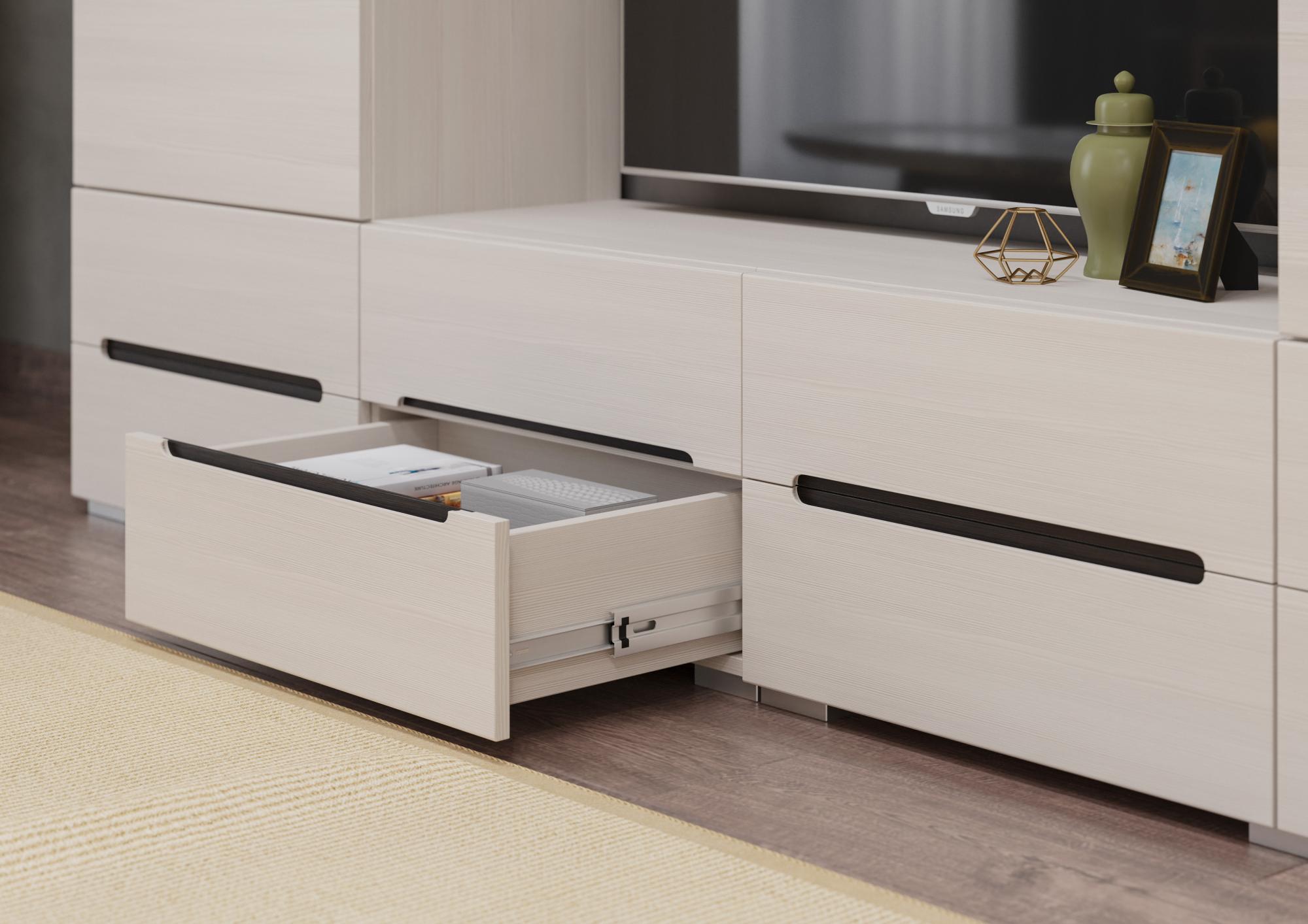 Гостиная Эколь Вариант №2, Сандал светлый