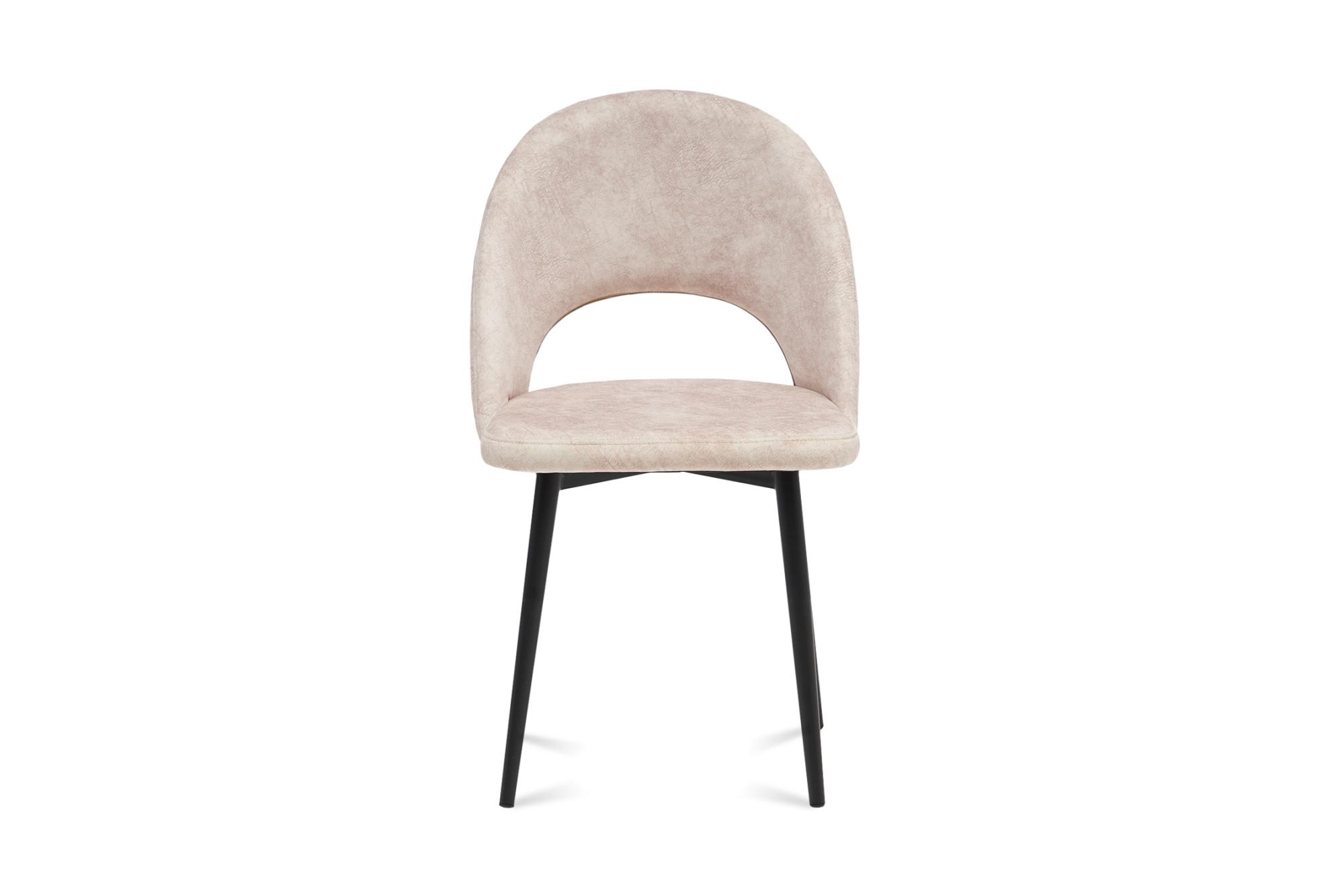 Стул Жаклин черный муар / бежевый