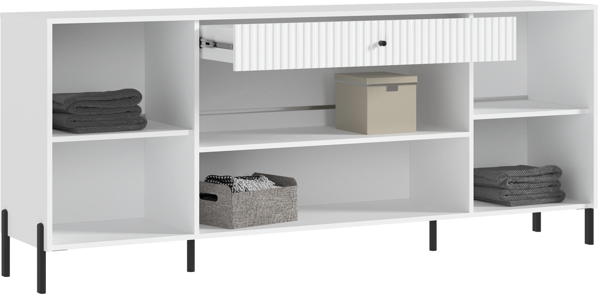 Комод Оливия (металл), Белый, Шарли Белый