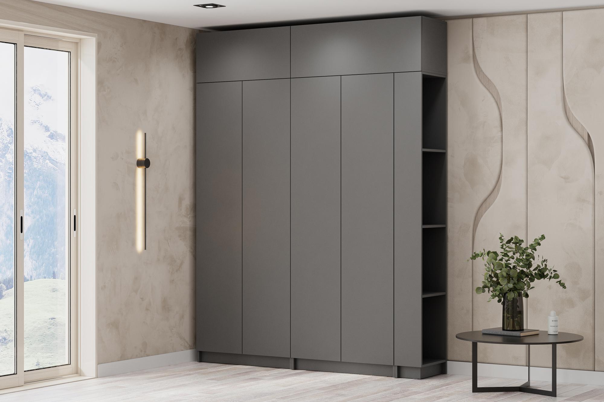 Модульная система Бали, Графит серый. Комплект 8