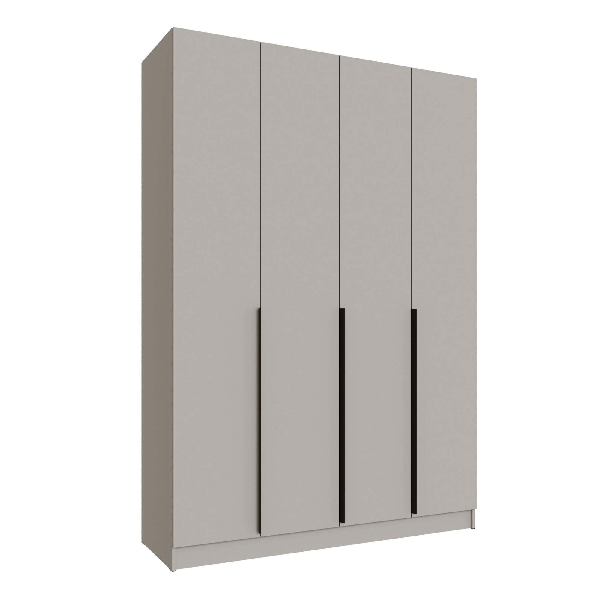 Шкаф Мадрид (1,6) с 6 ящ. внутри  без зеркала кашемир