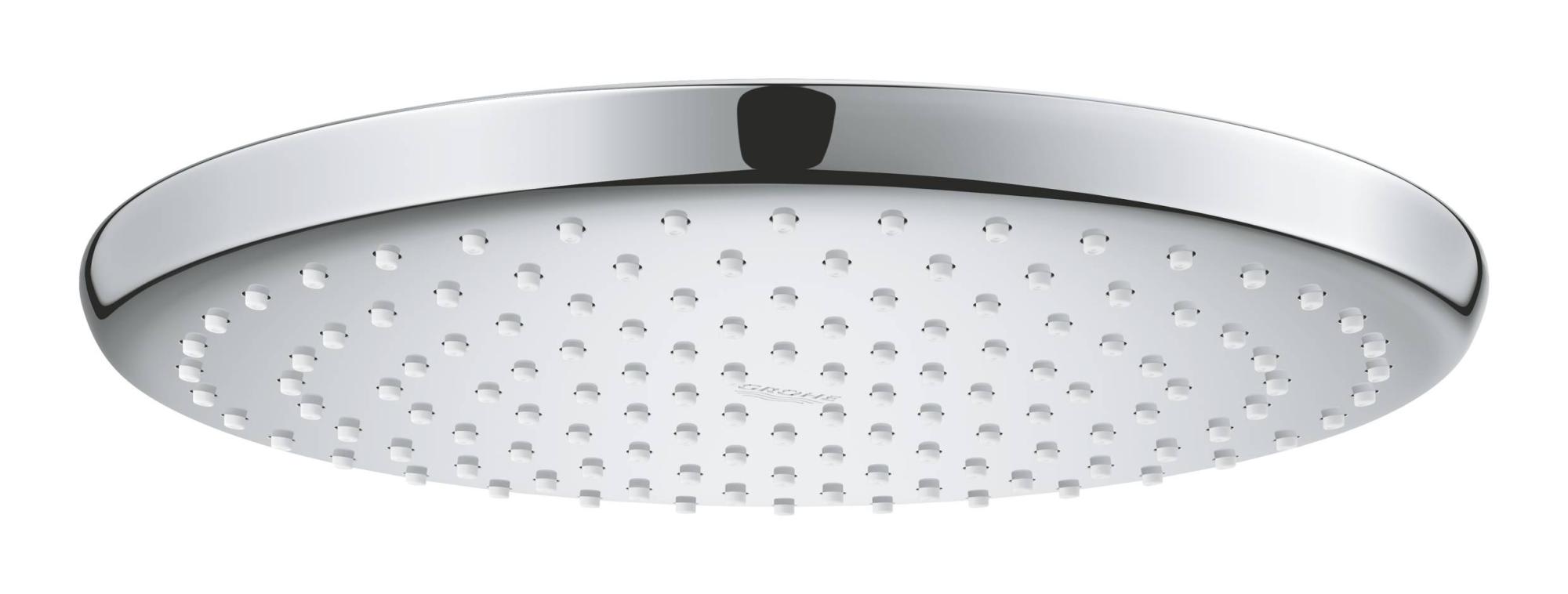 26666000 Tempesta 250 Верхний душ, круглый (низ-хром, верх-белый), хром