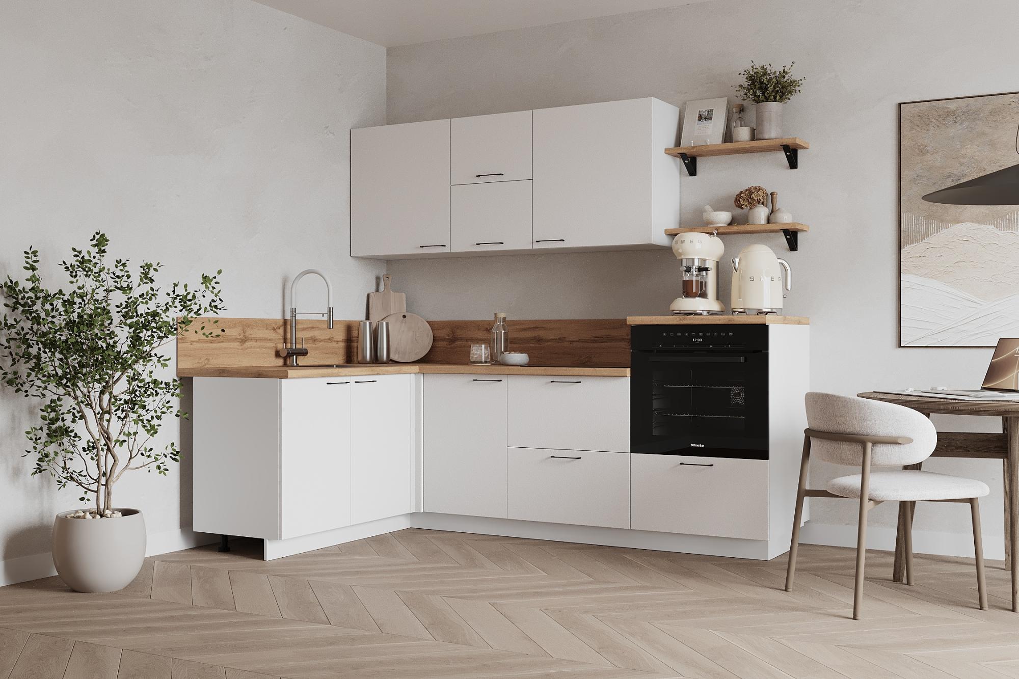 КГ Угловой 1500*2250 (без пм) , Белый софт матовый  Арника РМ в.3