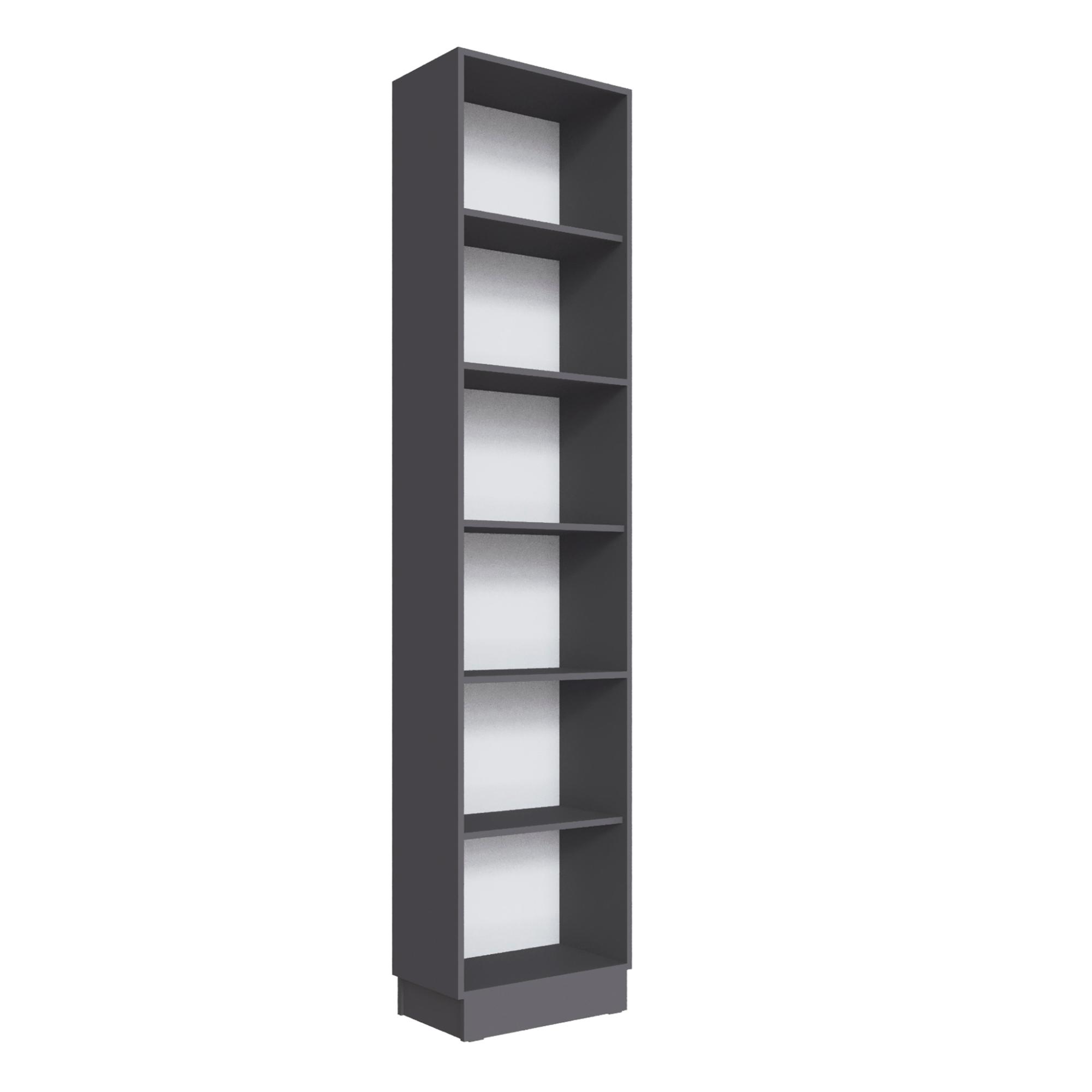 Шкаф Мадрид торцевой (0,25) графит серый