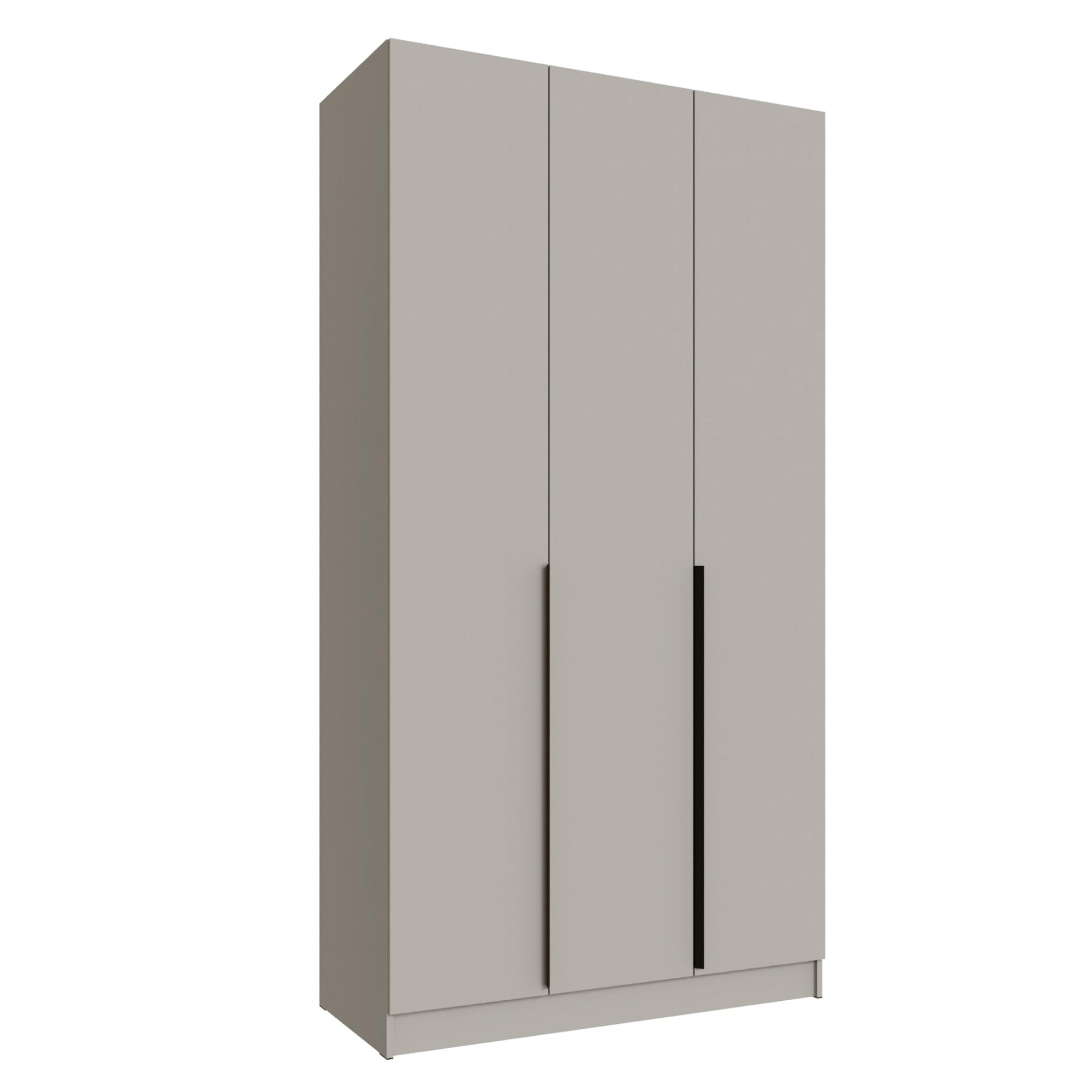 Шкаф Мадрид (1,2) с 3 ящ. внутри без зеркала кашемир