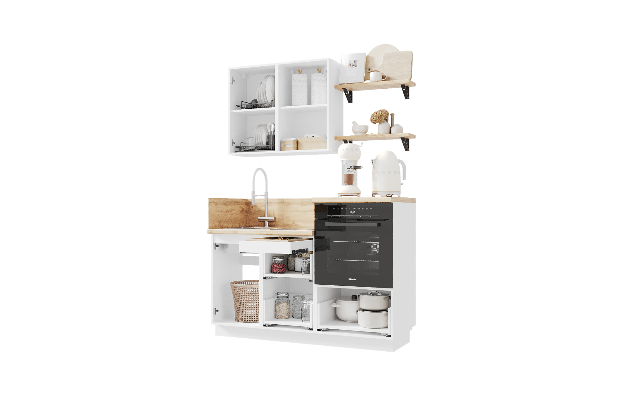 КГ 1500 ПВХ, Белый софт матовый Арника РМ