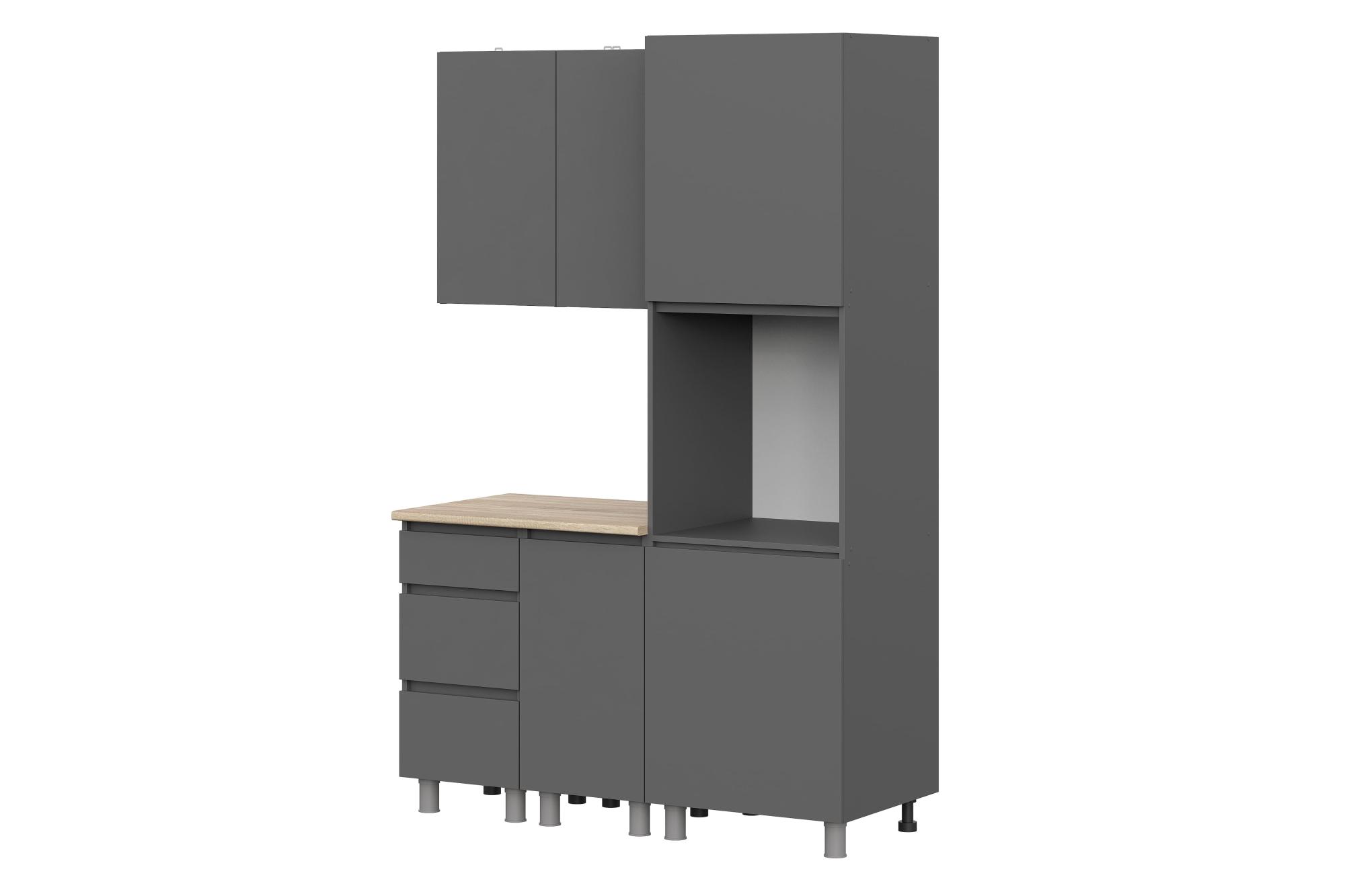 Кухня Денвер (без столешницы). Композиция 3