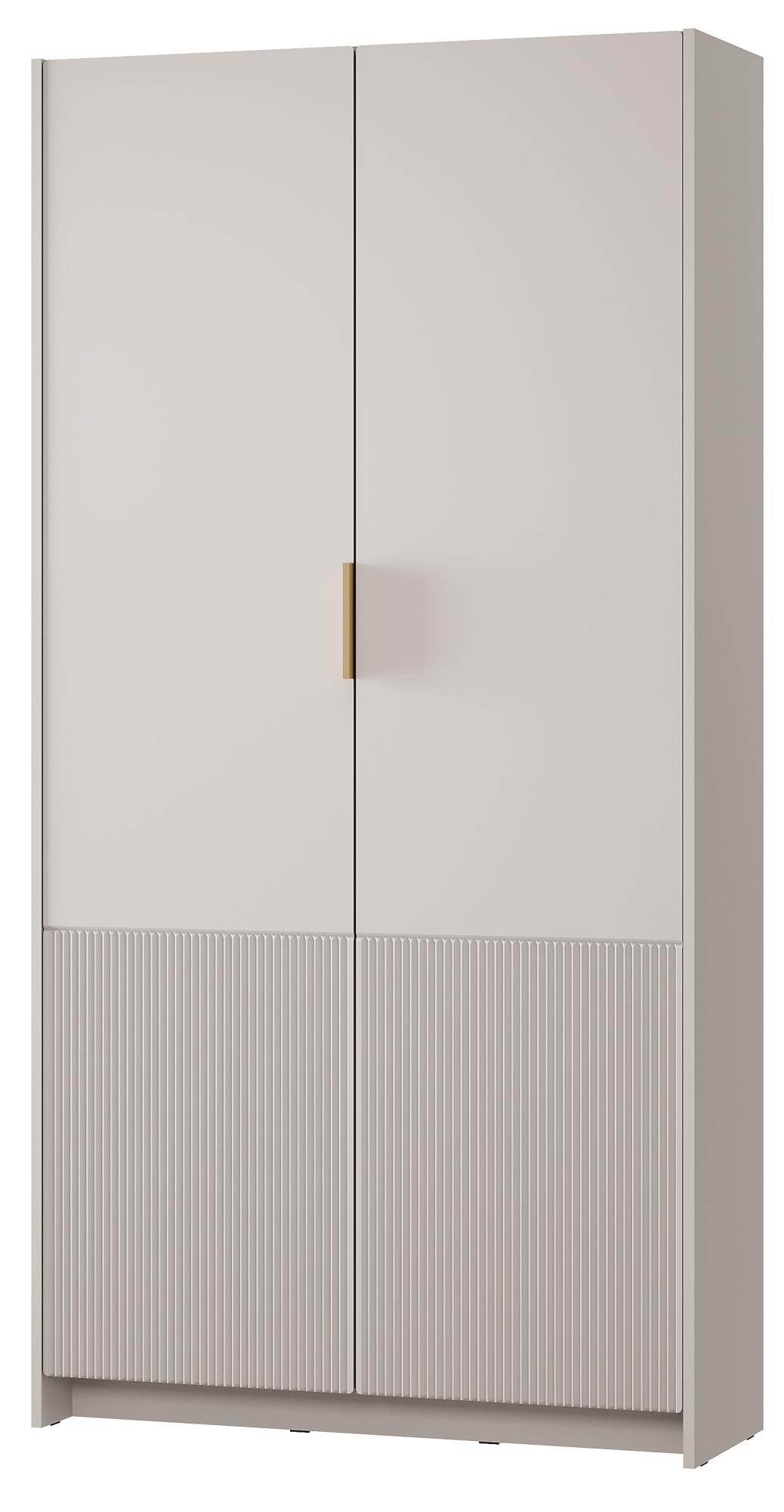 Шкаф 2-х створчатый "Пандора" ШК-01 Кашемир/MF03 с антресолью