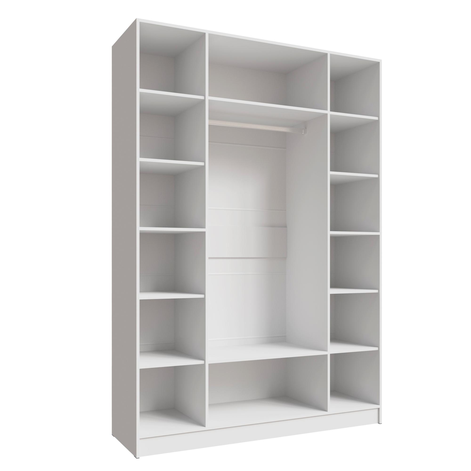 Шкаф Мадрид (1,6) без зеркала белый