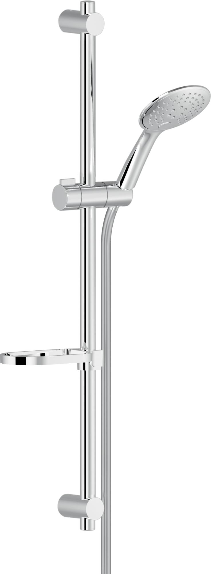 AD140/63CR душевой гарнитур 66 см