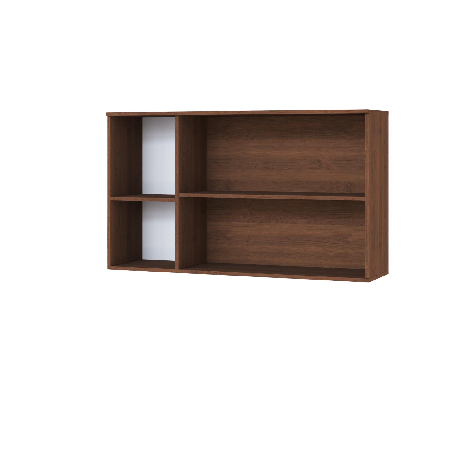 Полка навесная Ливорно ЛН-4, орех