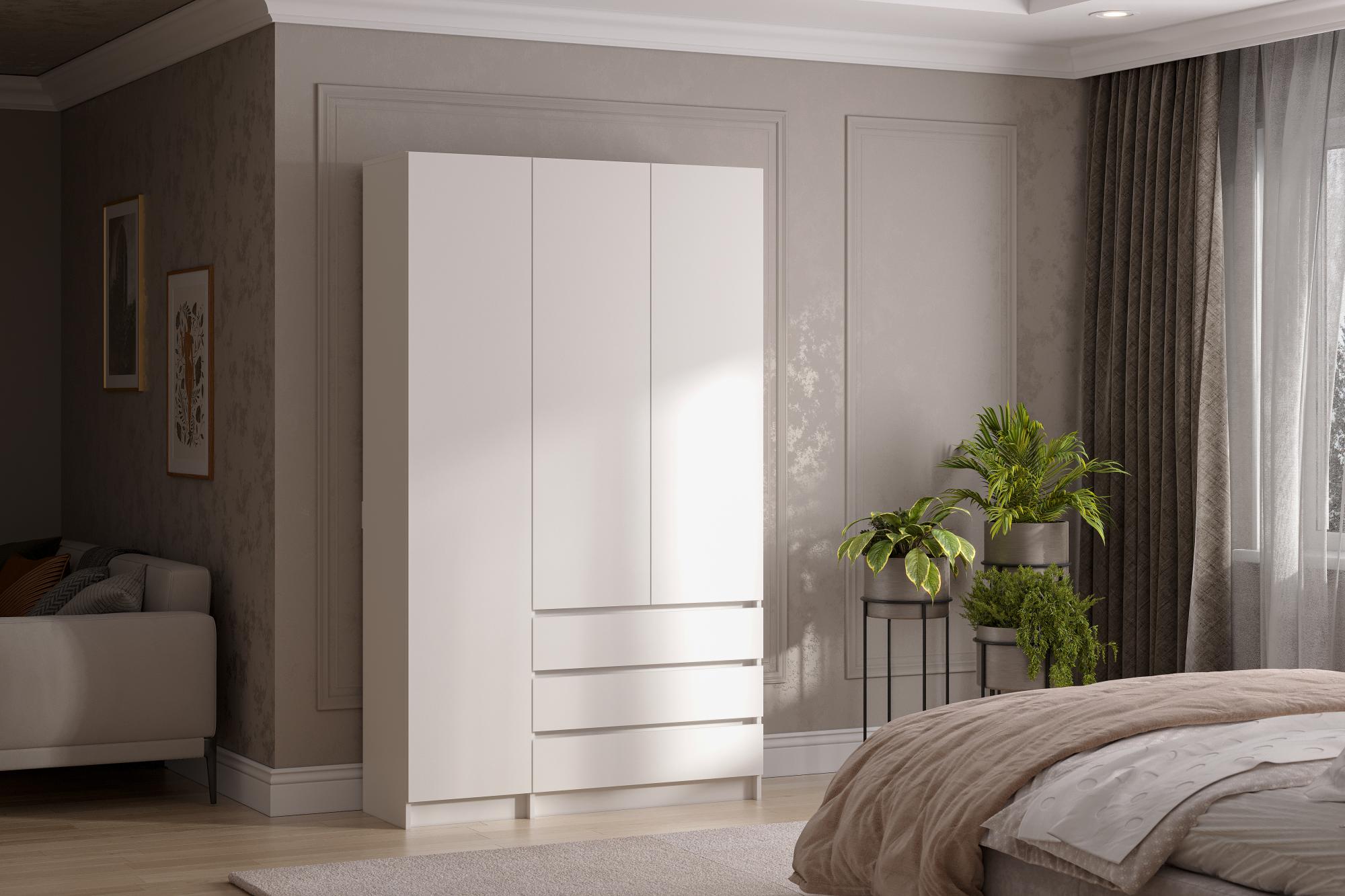 Шкаф трехстворчатый Бали, Меланж