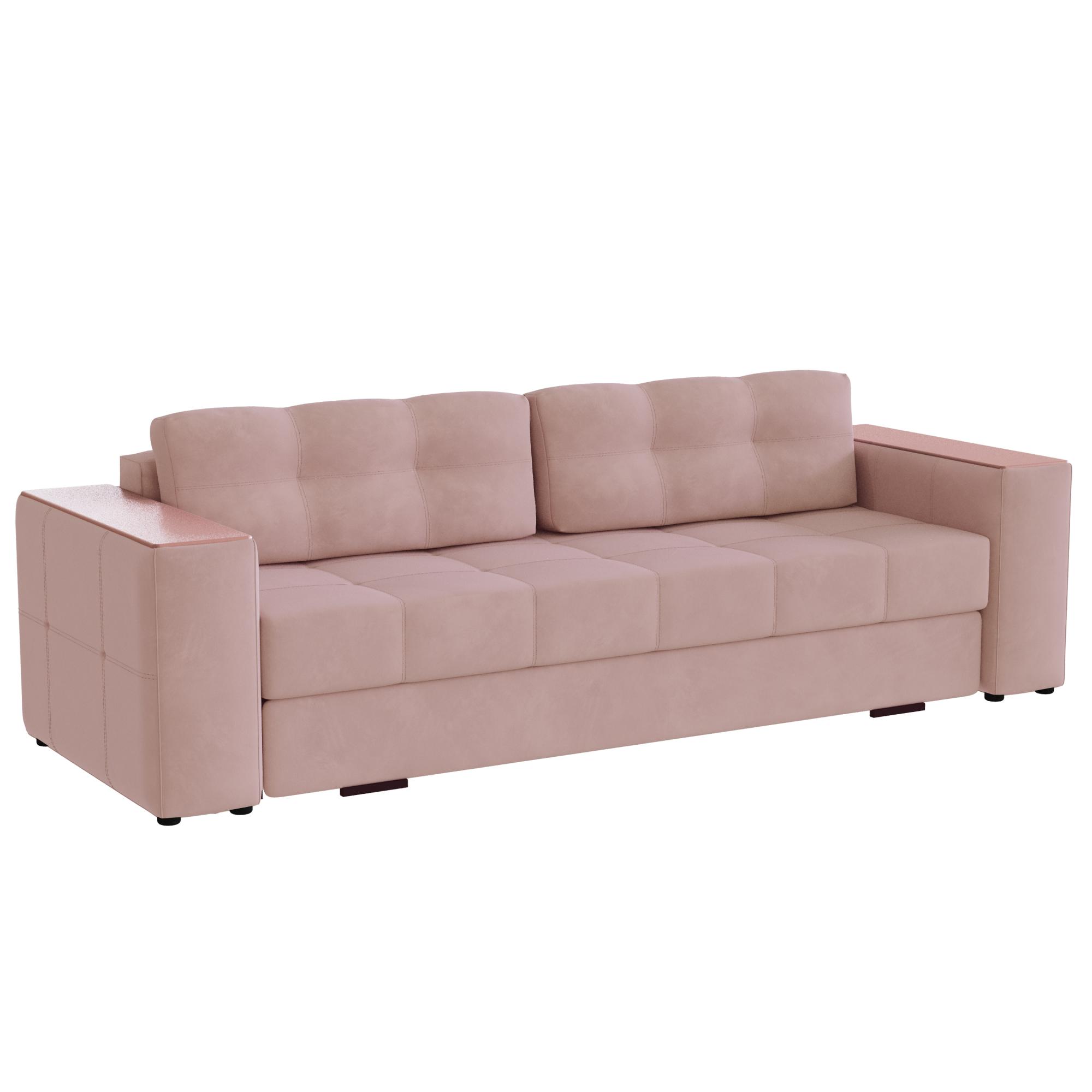 Диван раскладной Нави, пыльная роза/мдф пудра