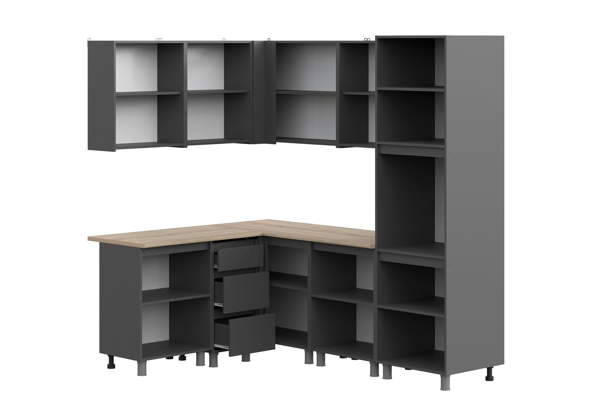 Кухня Денвер (без столешницы). Композиция 9