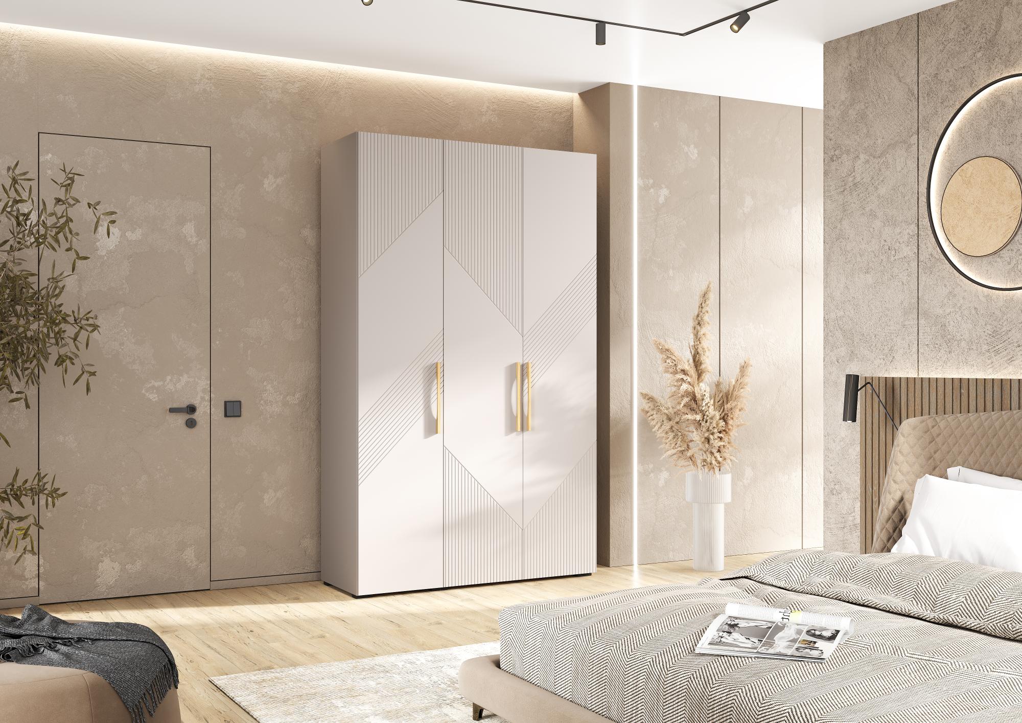 Шкаф трехстворчатый Ирис, Кашемир