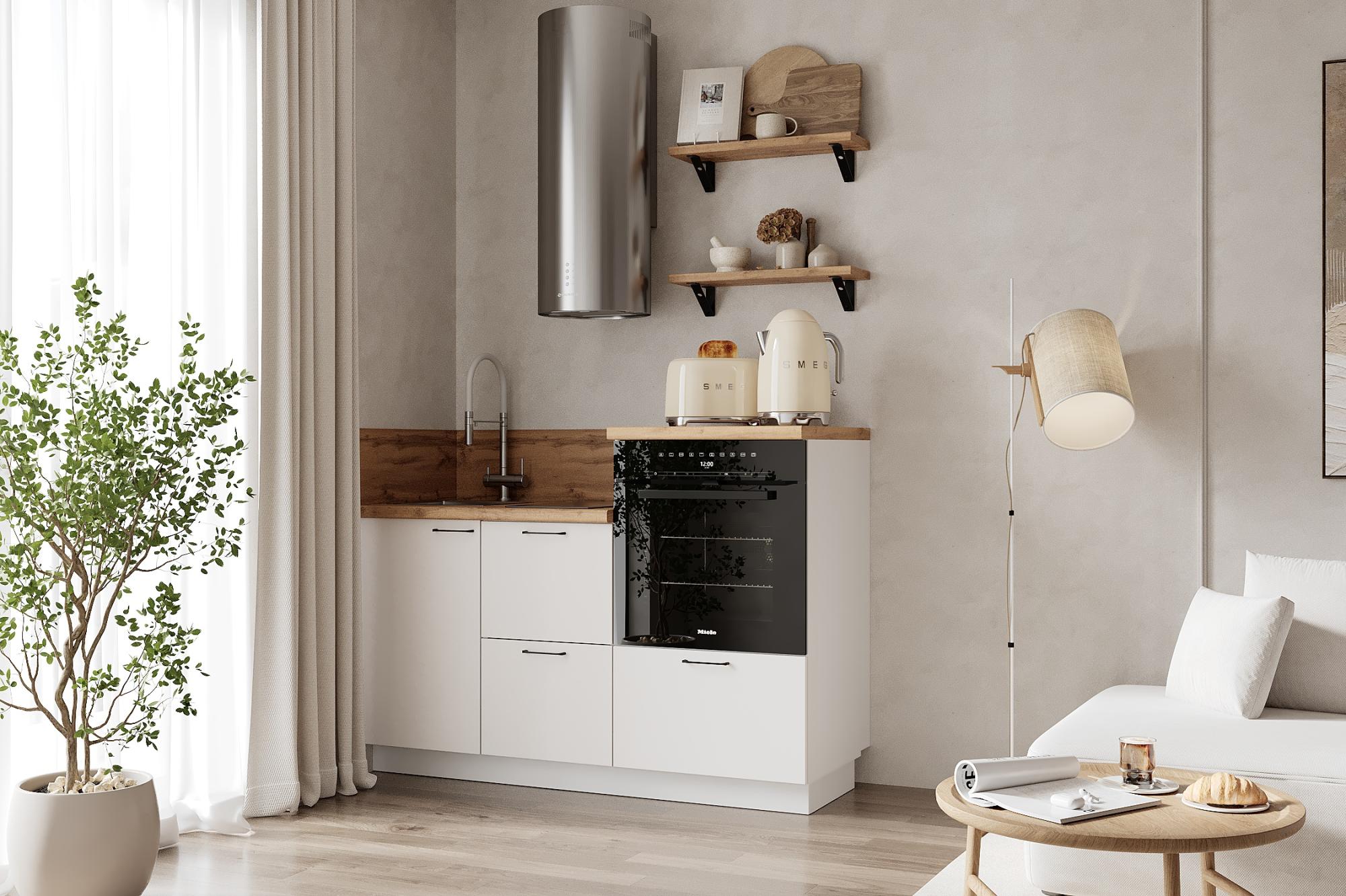 КГ 1500 ПВХ, Белый софт матовый Арника РМ в.3