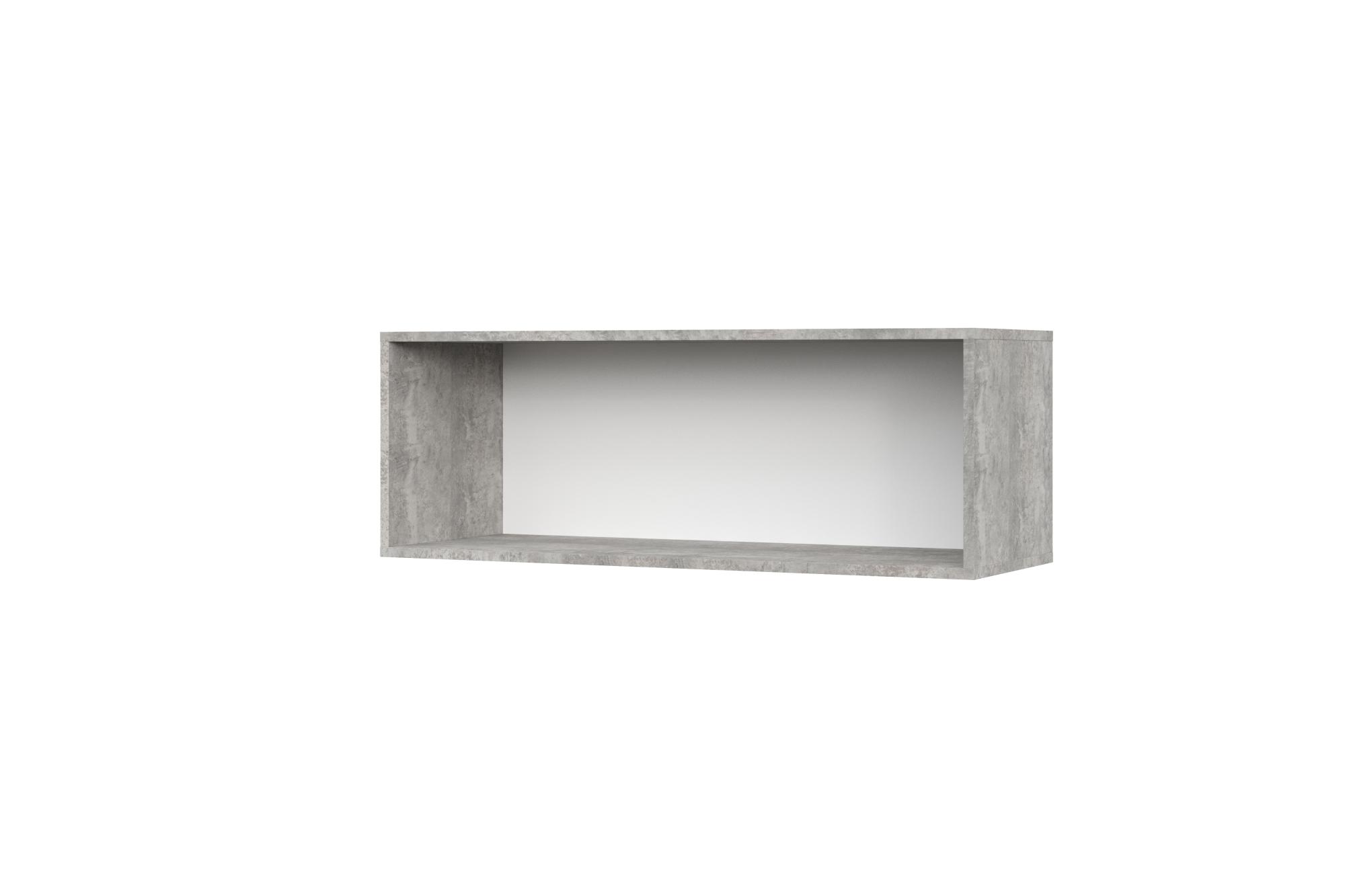 Шкаф верхний Бали (1000), Цемент светлый