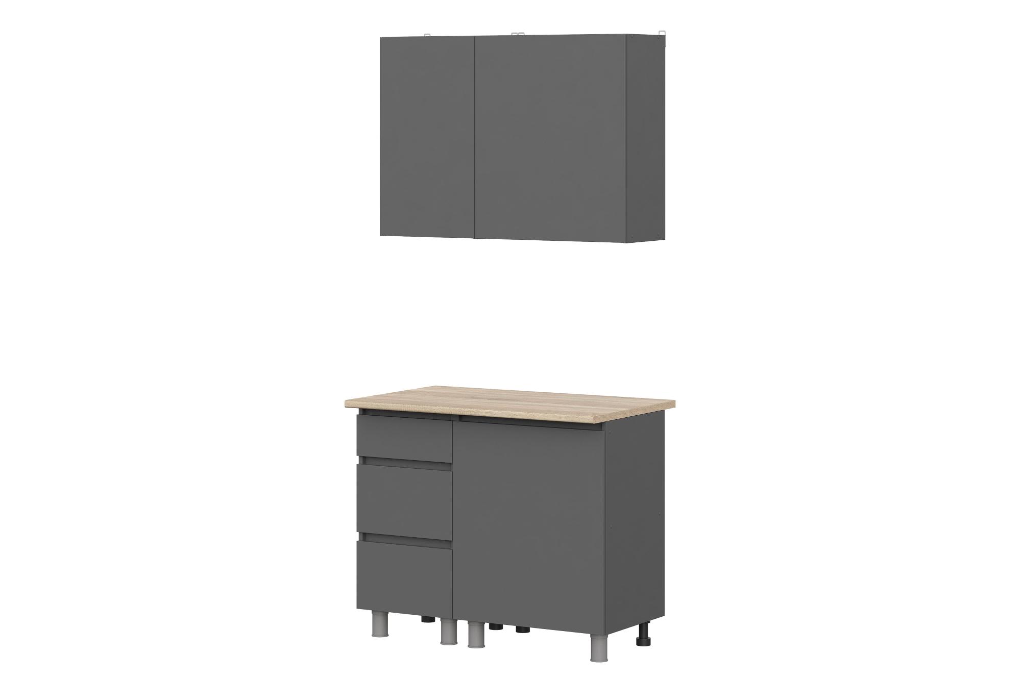 Кухня Денвер (без столешницы). Композиция 1