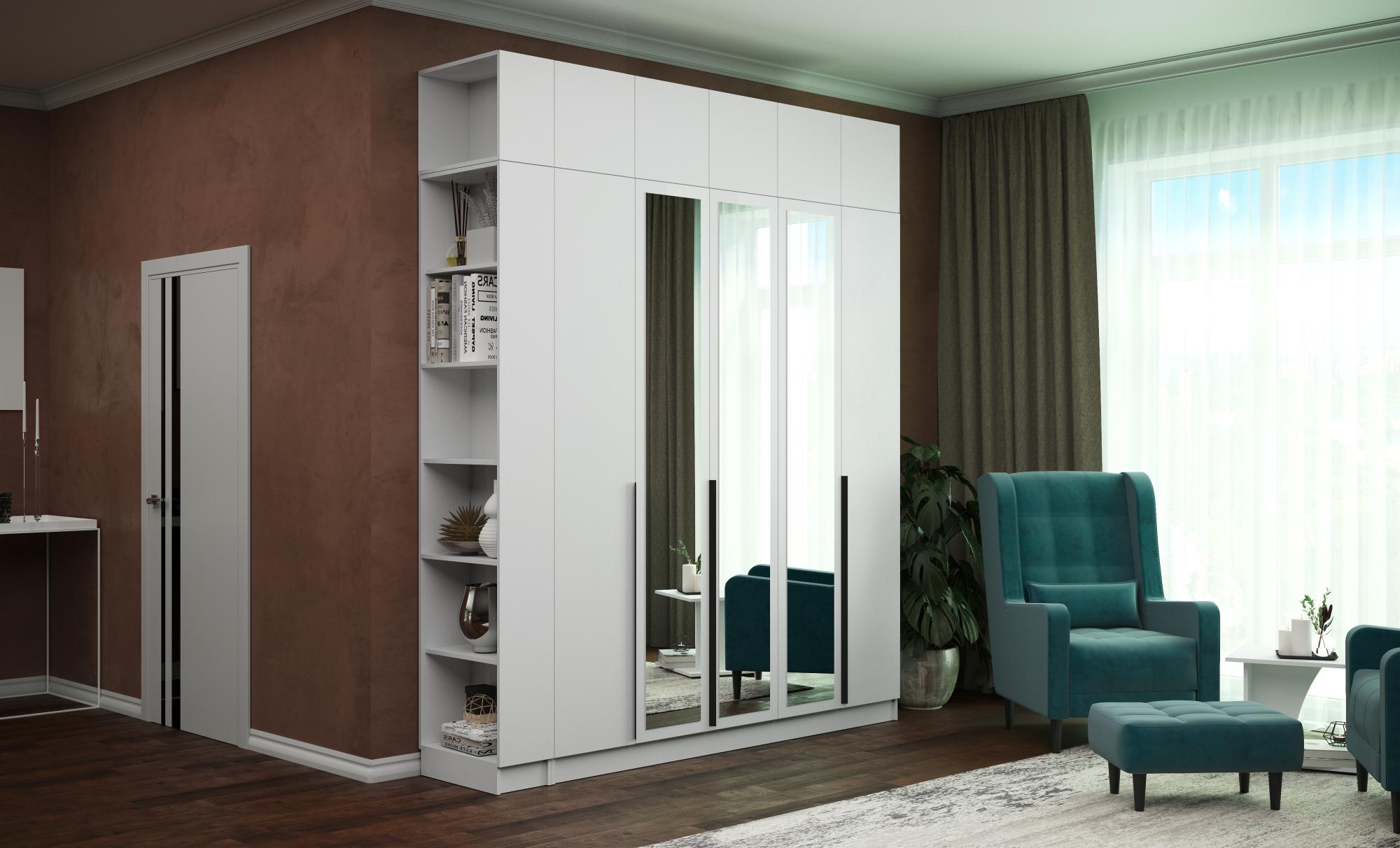 Антресоль Мадрид (1,4) 400 белый