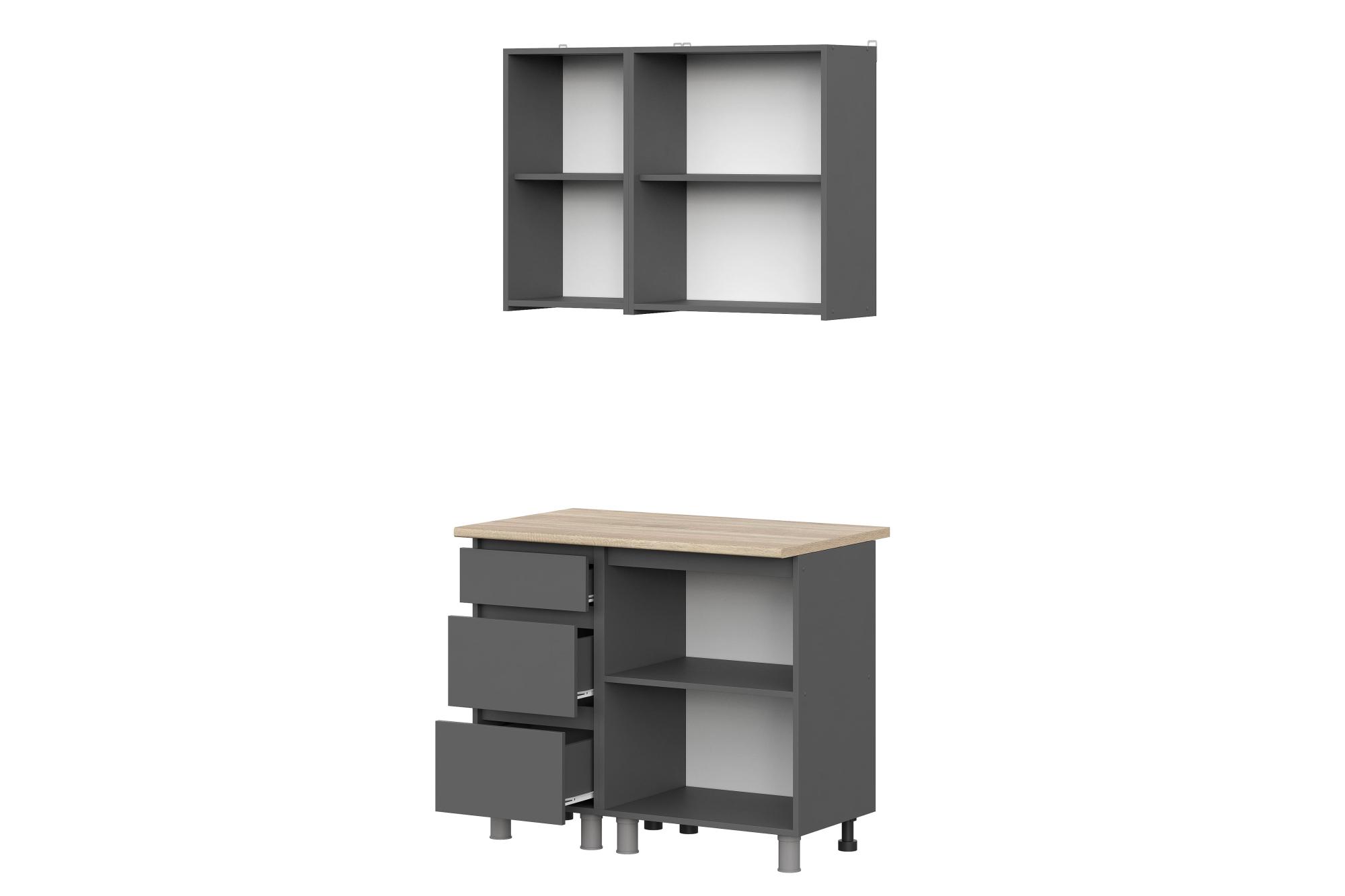 Кухня Денвер (без столешницы). Композиция 1