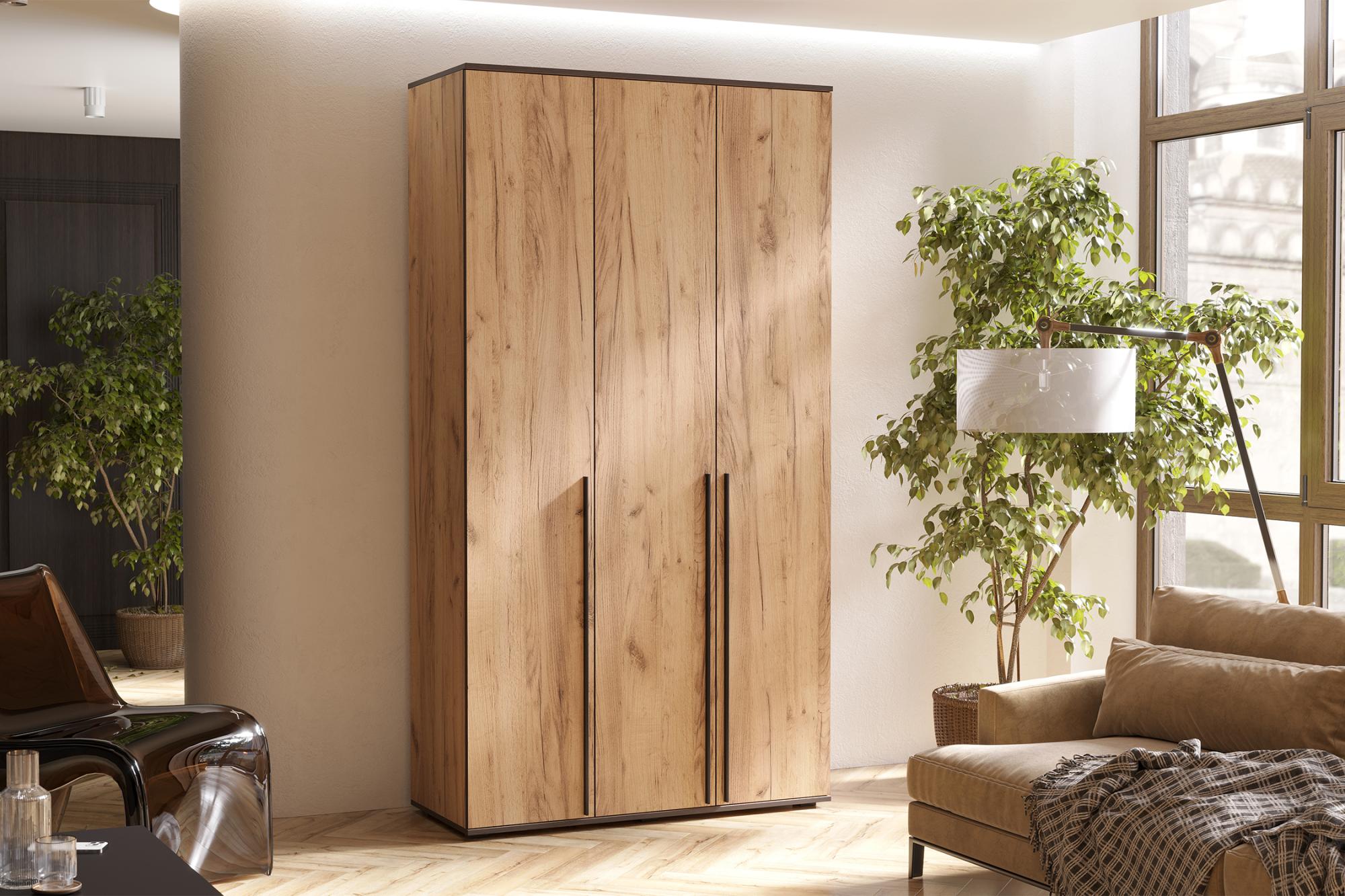 Шкаф 3-х створчатый Норд дуб крафт