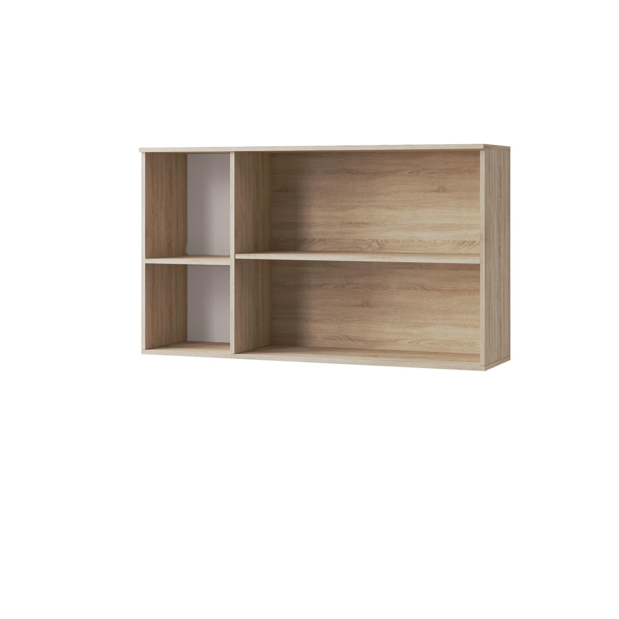 Полка навесная Ливорно ЛН-4, дуб