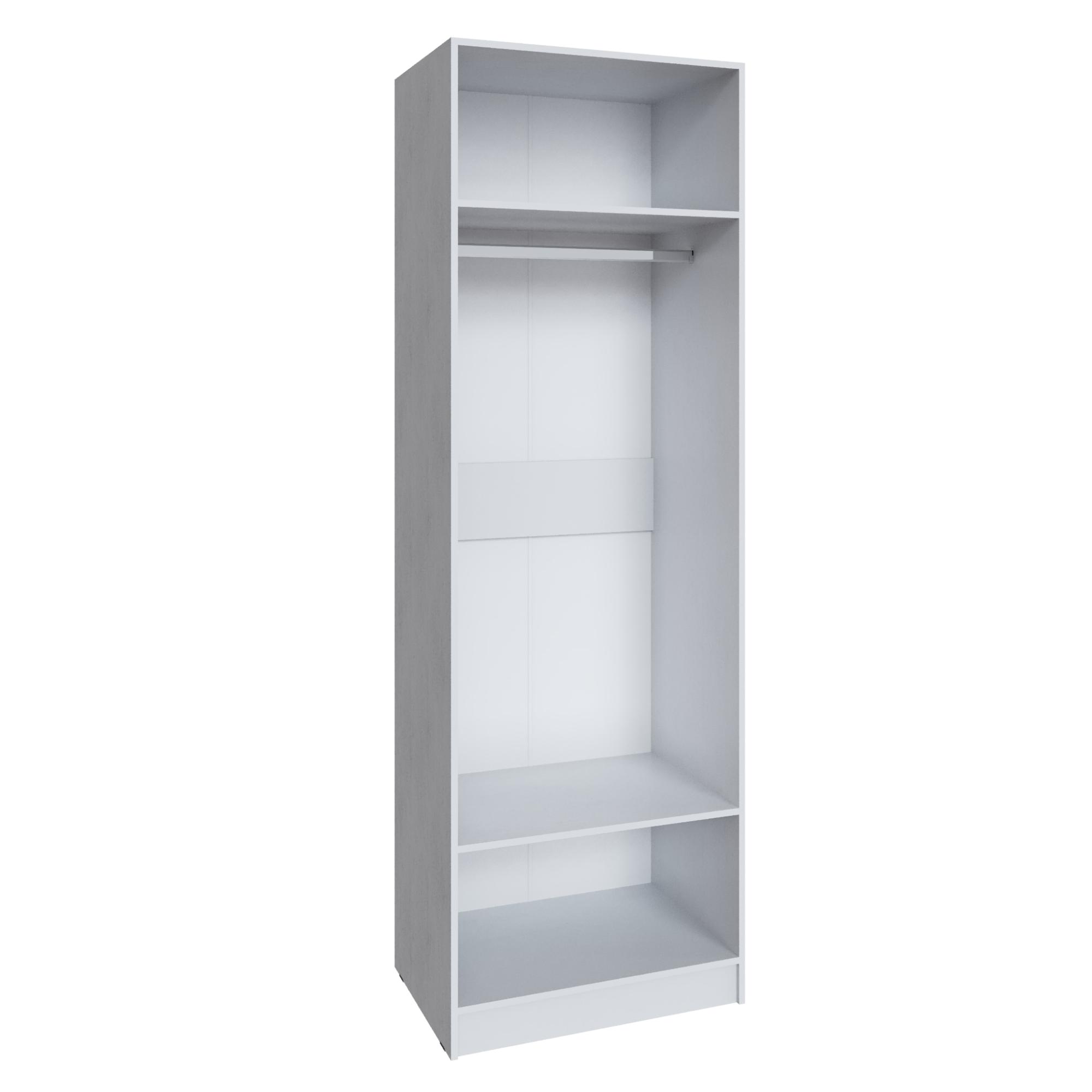 Шкаф Мадрид (0,75) без зеркала белый