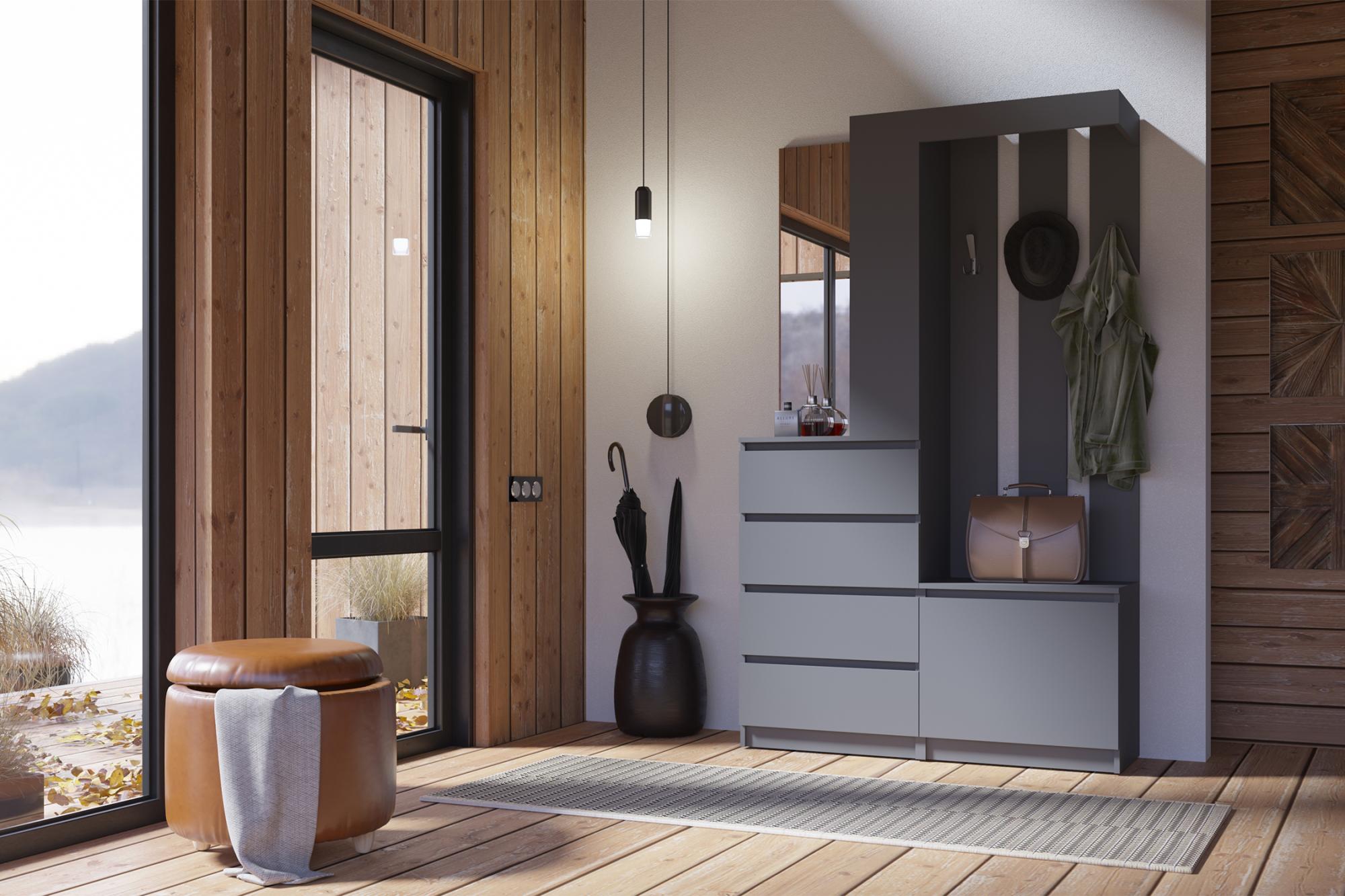 Прихожая Челси графит