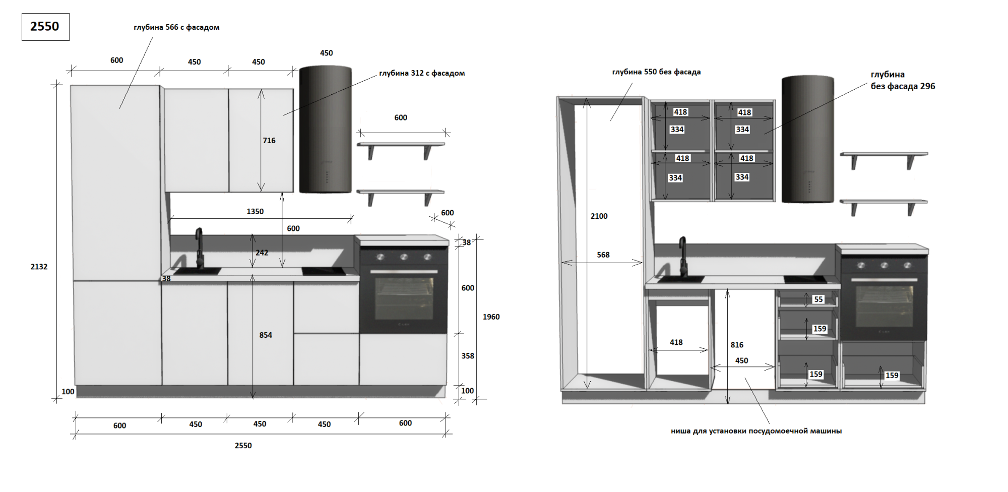 КГ 2550 ПВХ, Ежевика Арника РМ в.8