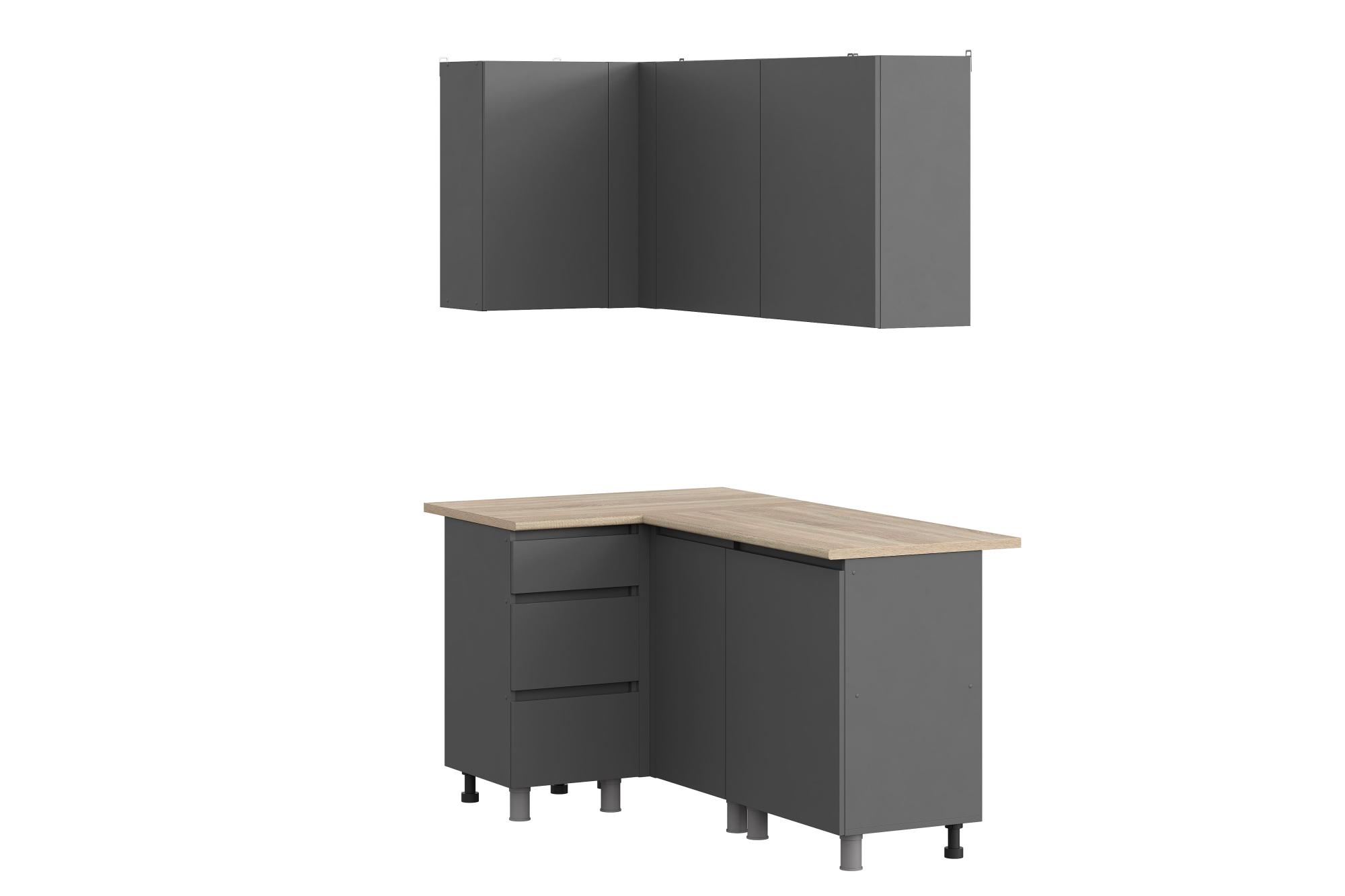 Кухня Денвер (без столешницы). Композиция 6